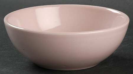 Casual Pink Coupe Cereal Bowl