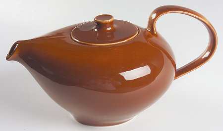 Casual Red Teapot & Lid