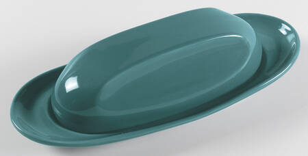 Casual Turquoise 1/4 Lb Covered Butter