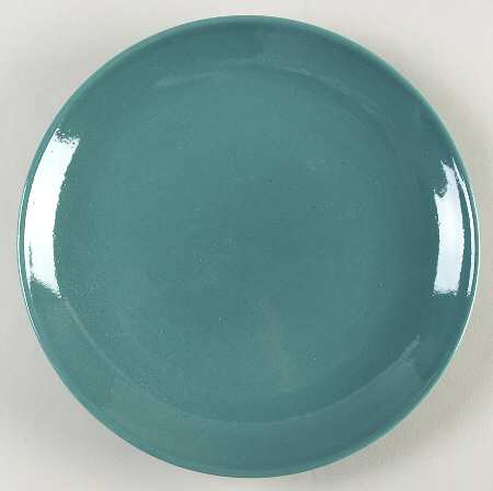 Casual Turquoise Salad Plate