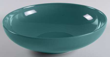 Casual Turquoise 8" Round Vegetable Bowl