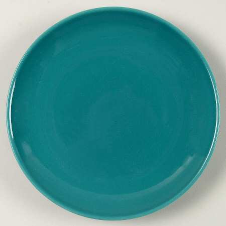 Casual Turquoise Bread & Butter Plate