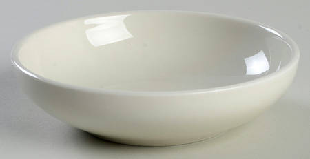 Casual White Fruit/Dessert (Sauce) Bowl