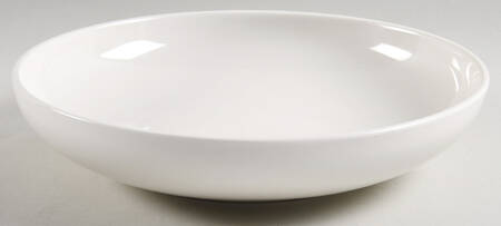 Casual White 10" Large Salad Serving Bowl