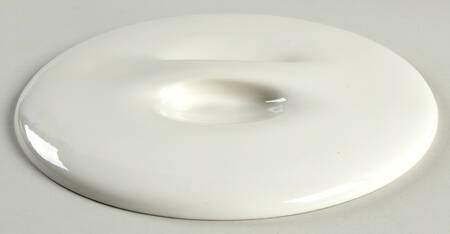 Casual White Recess Lid for Rd Vegetable, Dutch Oven Or Skillet