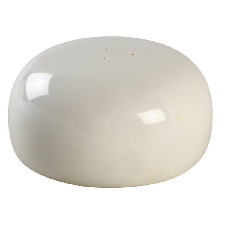 Casual White Stacking Salt Shaker