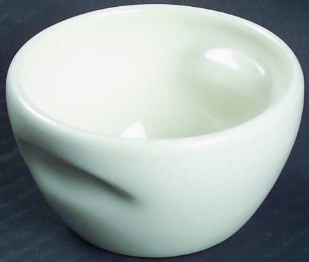 Casual White Open Sugar Bowl