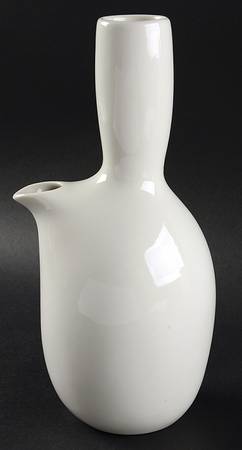 Casual White Open Carafe