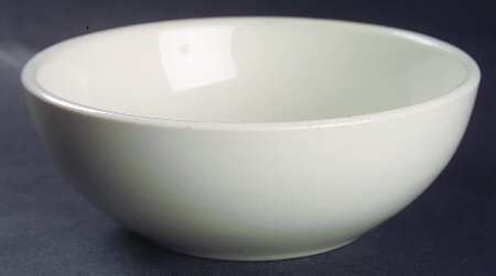 Casual White Coupe Cereal Bowl