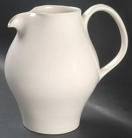 Casual White Restyled Pitcher