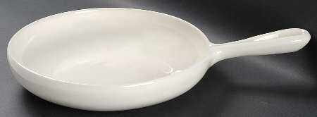 Casual White 10" Skillet-No Lid (Knob Or Recess)