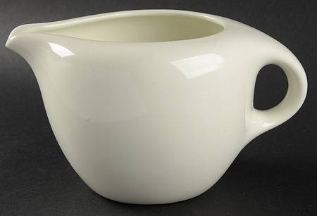 Casual White Coffee Pot No Lid