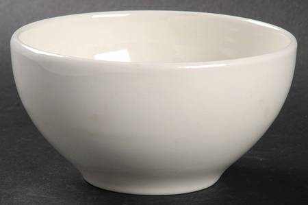 Casual White Restyled Coupe Soup Bowl