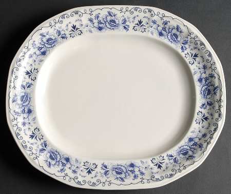 Clinton Inn 13" Oval Serving Platter