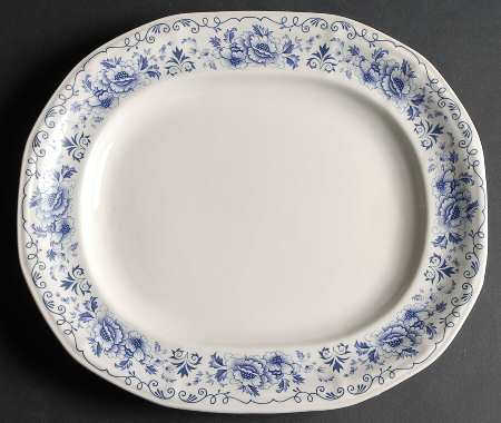 Clinton Inn 12" Oval Serving Platter