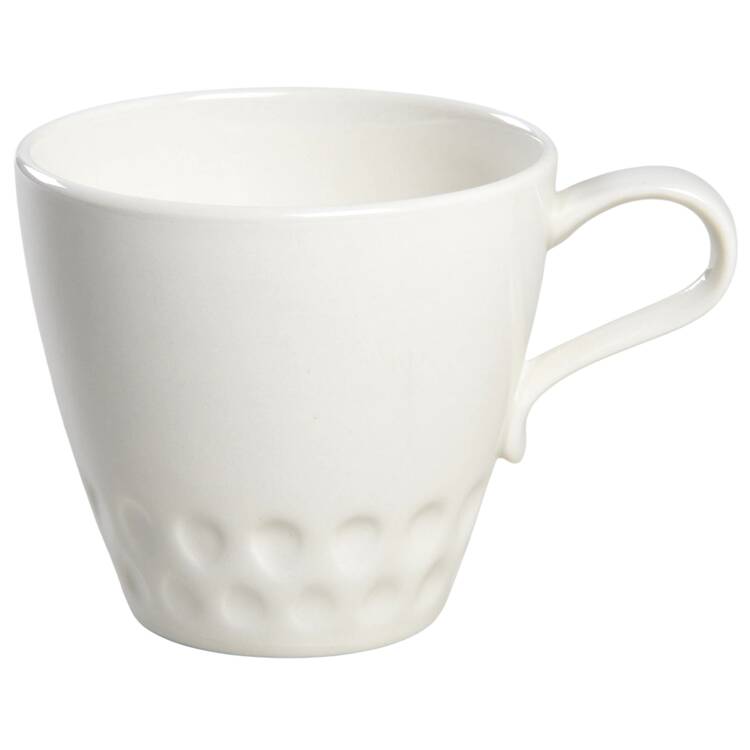 Diamond White Flat Cup