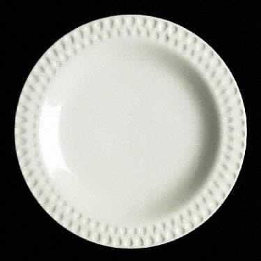 Diamond White Salad Plate