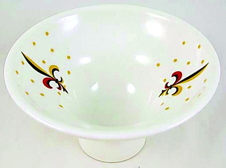 Fleur De Lis China Sherbet