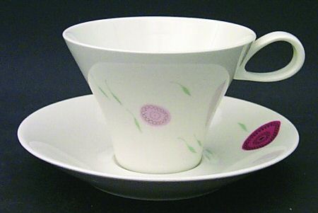 Frolic Flat Cup & Saucer Set