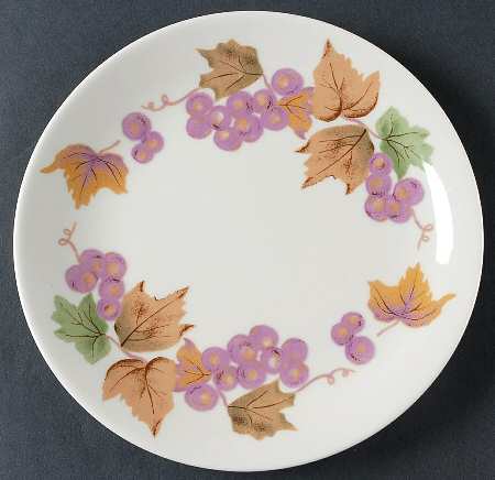 Grapes Salad Plate