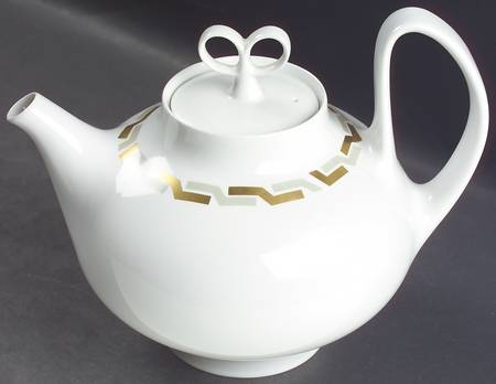 Grecian Gold Teapot & Lid