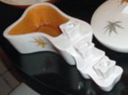 Harvest Time 3 Light Centerpiece Caddie