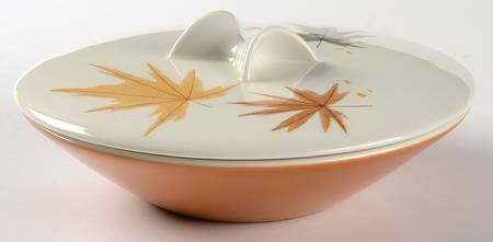 Harvest Time Gumbo Dish with Lid (Cover)