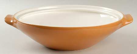 Harvest Time 1.75 Qt Round Covered Casserole No Lid