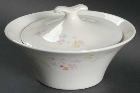 House of Flowers Sugar Bowl & Lid