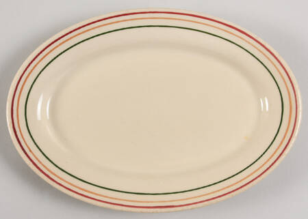 IRO8 10" Oval Serving Platter