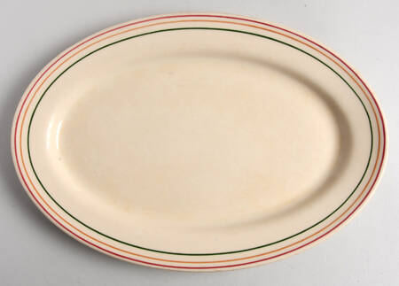 IRO8 13" Oval Serving Platter