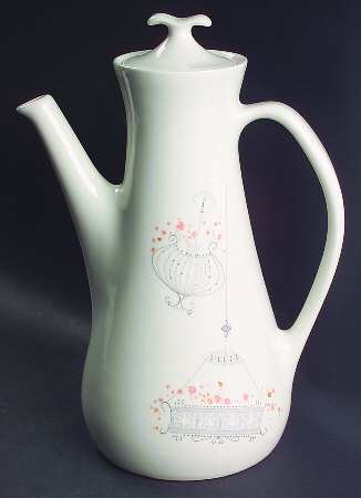 Jardinieres Coffee Pot & Lid