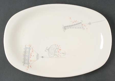 Jardinieres 11" Oval Serving Platter