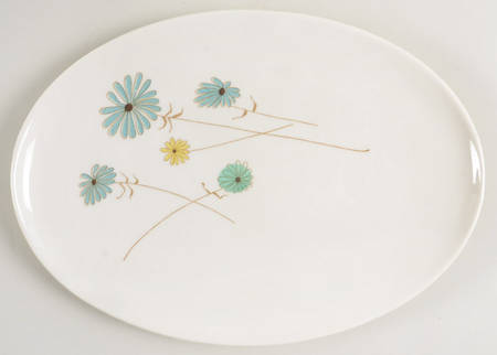 Lazy Daisy 12" Oval Serving Platter