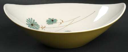 Lazy Daisy 10" Oval Vegetable Bowl