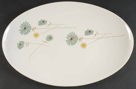 Lazy Daisy 15" Oval Serving Platter