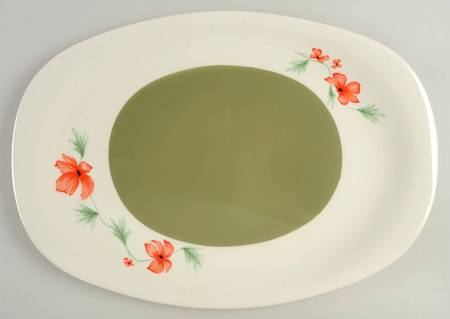 Luau 15" Oval Serving Platter