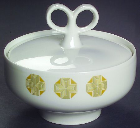 Medallion Sugar Bowl & Lid