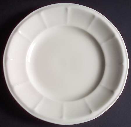 Museum White Bread & Butter Plate