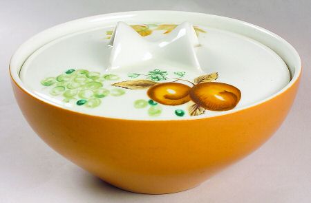 Old Orchard Sugar Bowl & Lid