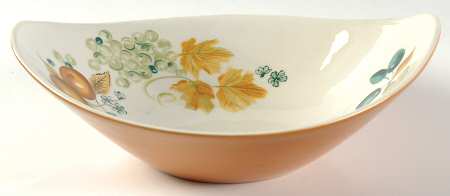 Old Orchard 10" Oval Vegetable Bowl