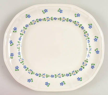 Periwinkle 12" Oval Serving Platter