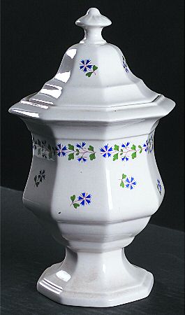 Periwinkle Candy Jar & Lid