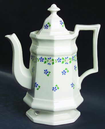 Periwinkle Coffee Pot & Lid