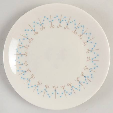 Pins and Beads Bread & Butter Plate