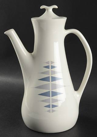 Pyramids Coffee Pot & Lid