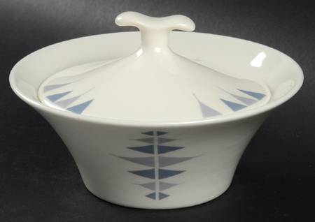 Pyramids Sugar Bowl & Lid