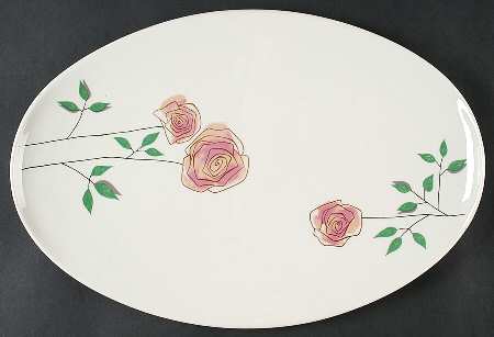 Rosemary 15" Oval Serving Platter