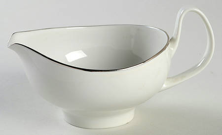 Sheer White Platinum Creamer