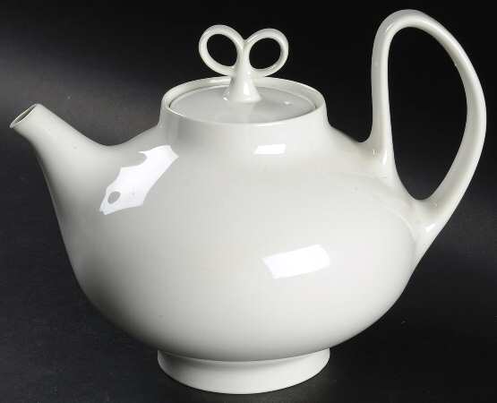 Sheer White Teapot & Lid